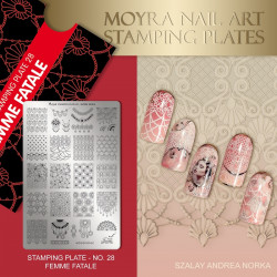 Stamping Plate 28 Femme Fatale