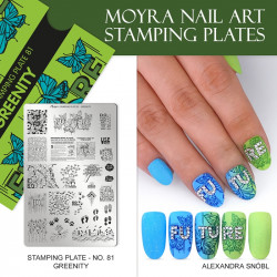 Stamping Plate 81 Greenity
